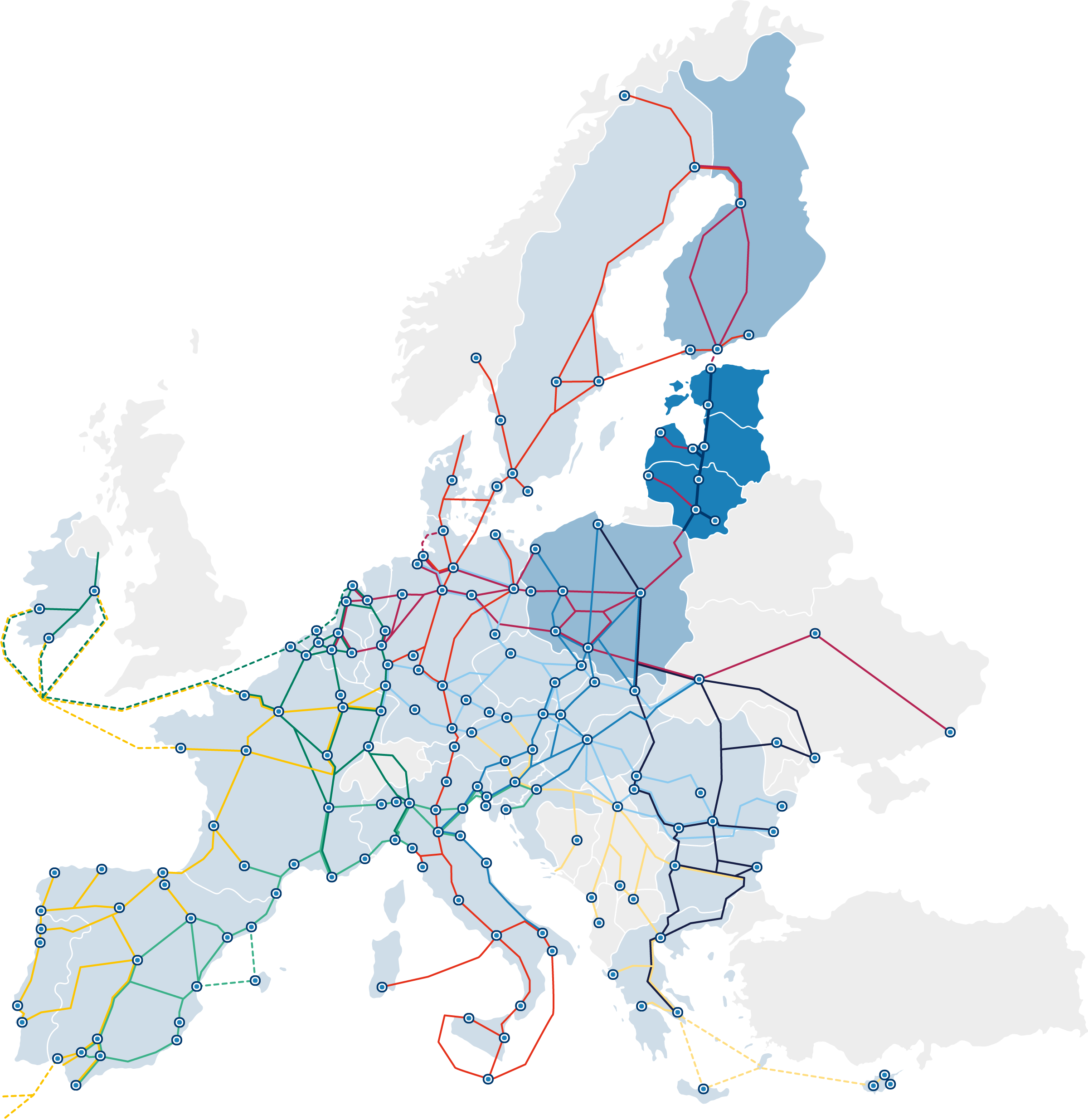 Rail Baltica Is Included In The Unified European Transport Corridor